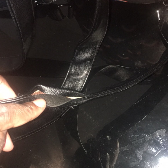 Rainbow LGBTQ PRIDE BACKPACK handbag with keychain purse tote bag unisex black - Picture 13 of 14